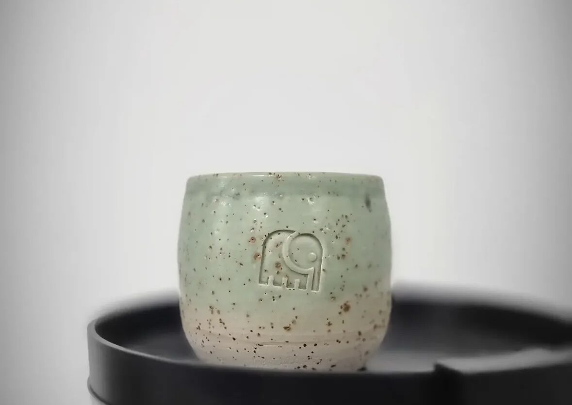 Kék Elefánt karácsonyi csésze