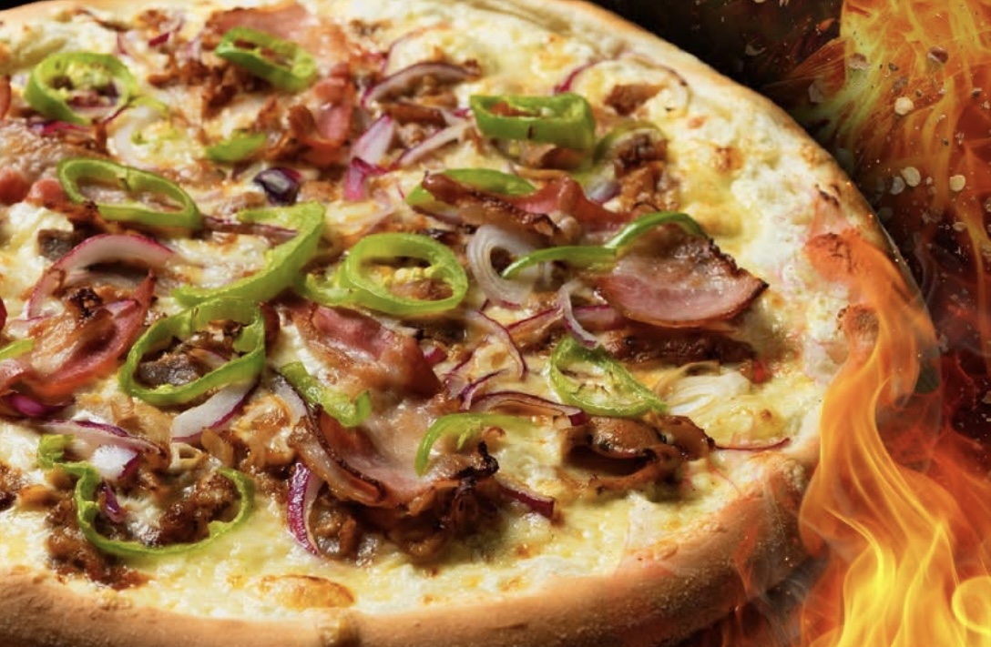Chilis pizza evő bajnokság